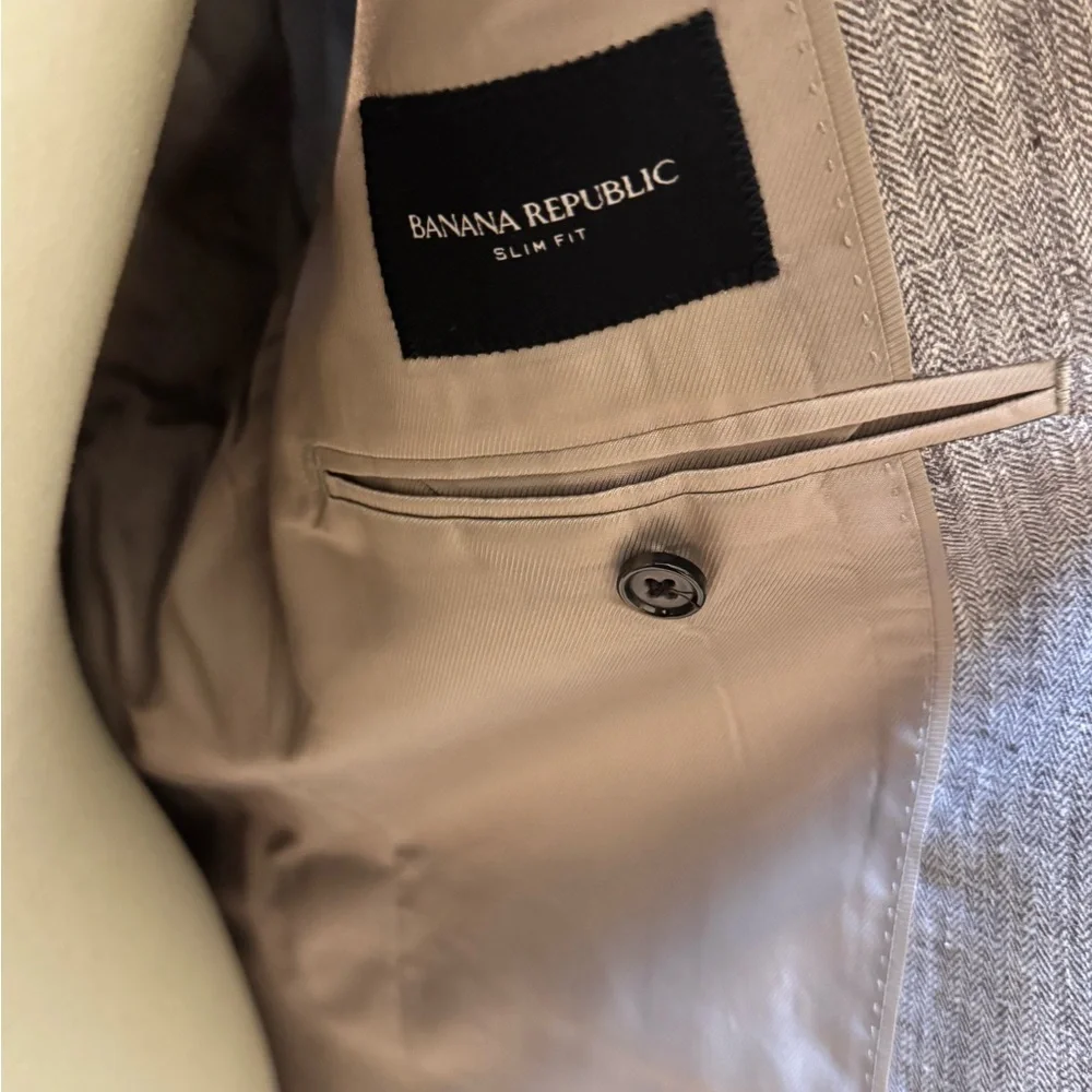 Banana Republic Men's Gray Blazer